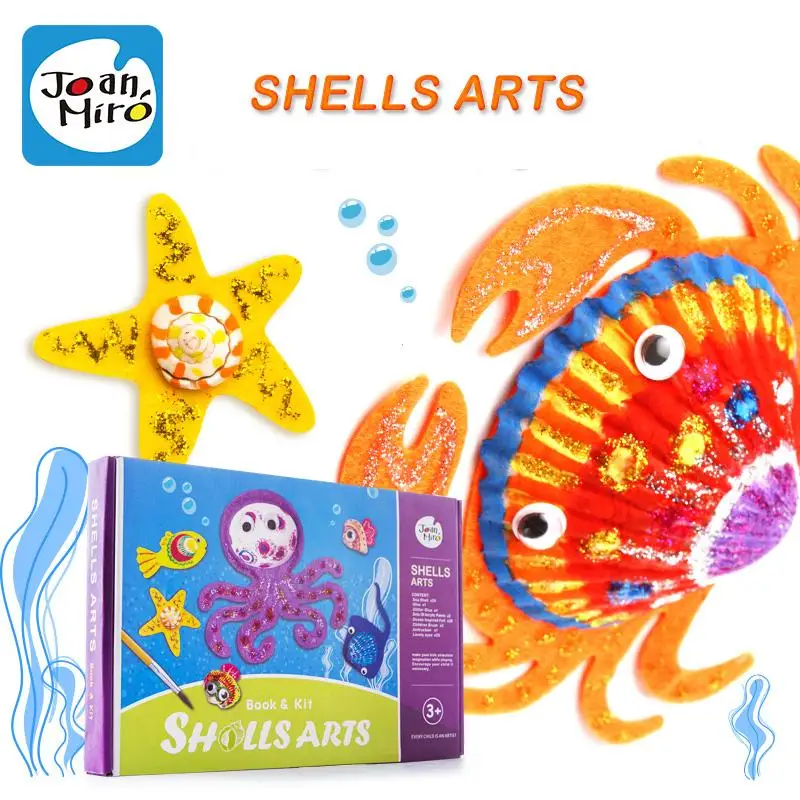 

children Brand shell arts drawing toys/ Kids baby coloring shell with full tools and English instruction, free shipping