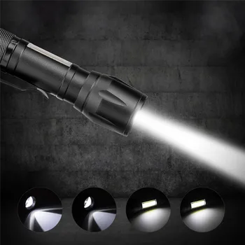 

Mini T6 COB LED Flashlight Torch USB Lamp Torch Led Light Zoomable Pocket Penlight Light 30000LM Flashlight Zaklamp 40DC13