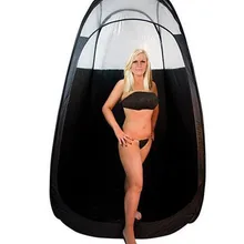 Лидер продаж года; популярные хорошо, продавая pop-up спрей для загара палатка 9 шт./лот раздевалка