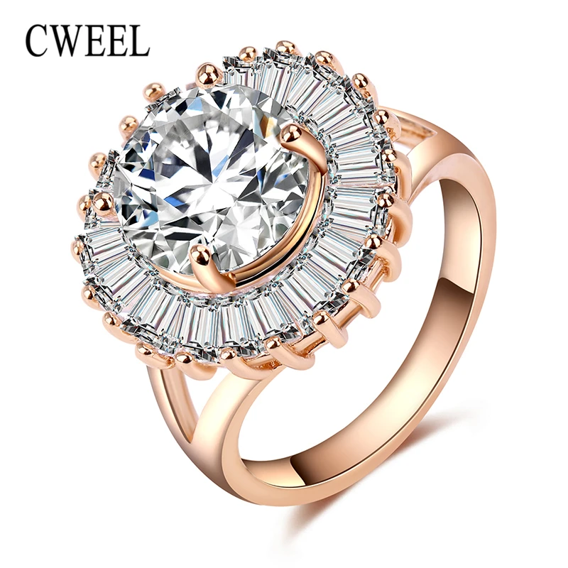 cweel luxury engagement rings jewelry for women imitation crystal african beads wedding bridal party accessories lover gifts - African Wedding Rings cweel luxury engagement rings jewelry for women imitation crystal african beads wedding bridal party accessories lover gifts - African Wedding Rings