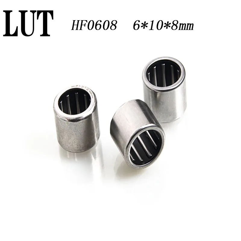 Высокое качество HF061008 HF0608 6x10x8MMOne way cluth игольчатый подшипник 6*10*8 мм Бесплатная