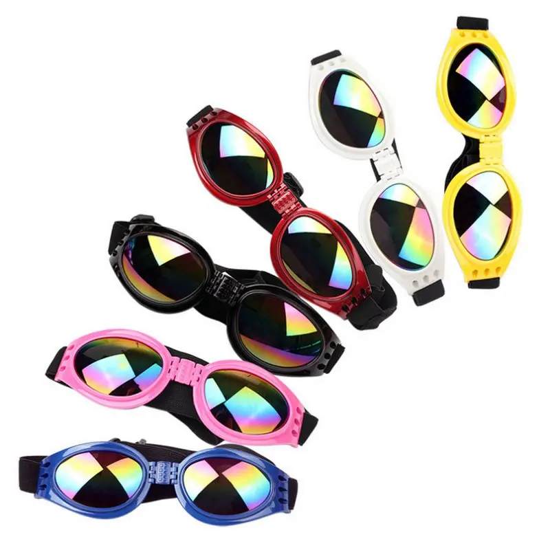Привлекательные складные солнцезащитные очки для собаки собачьи очки для животных водонепроницаемые защитные очки для собак УФ солнцезащитные очки 6121wn