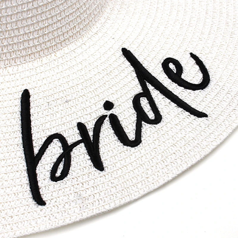 Новая надпись «Bride Tribe» пляжное свадебное платье флоппи-миссис с блестками для защиты от солнца, Шапки для молодоженов, вечеринки в любовь молодоженов свадебные подарки на вечеринку