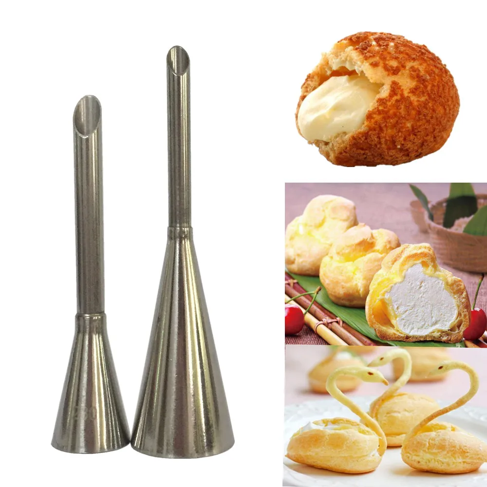 2 шт. инструмент для инъекций тортов из нержавеющей стали|russian icing piping|nozzle tippiping tips |