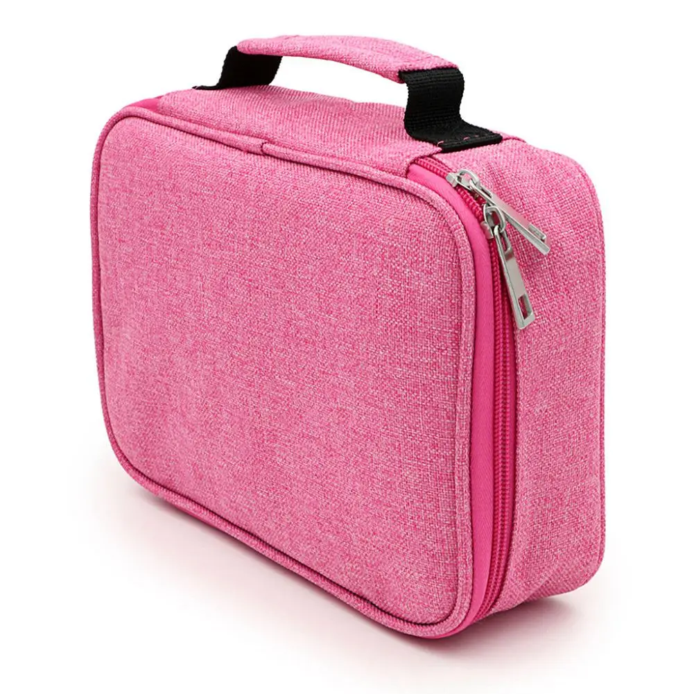 Günstige 72 halter Stift Farbige Bleistift Fall Schule Multi funktions Hoher Kapazität Zipper Bleistift Tasche Für Studenten Kunst Liefert