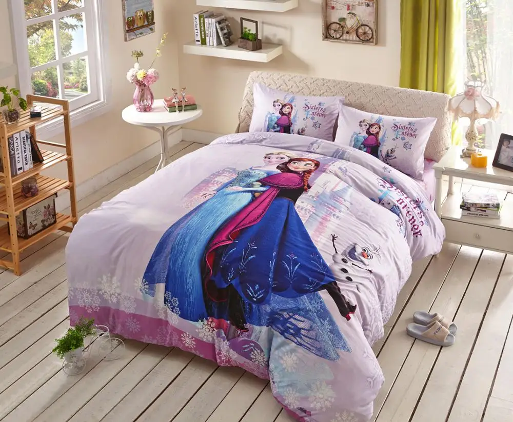 

disney princess duvet cover set twin size bedding for girls bedroom decor Cotton sheet quilt cover Queen Size 200x230