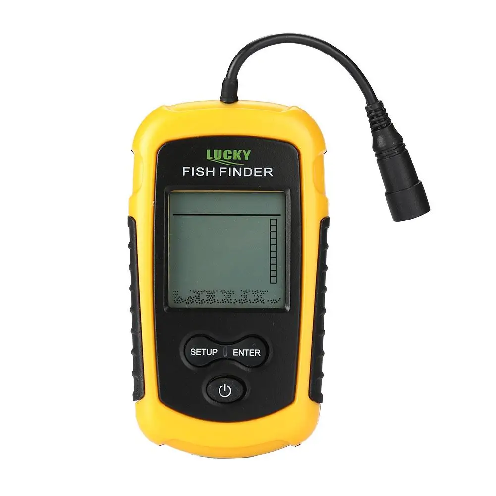 

Portable Sonar Fishfinders FF1108-1 12M Data Cable Fishing Echo Transducer