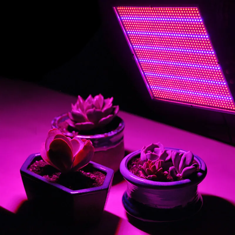 

LAIDEYI 120W High Power Plant lamp AC85~265V Full Spectrum LED Greenhouse Plants Hydroponics Flower Panel Grow Light