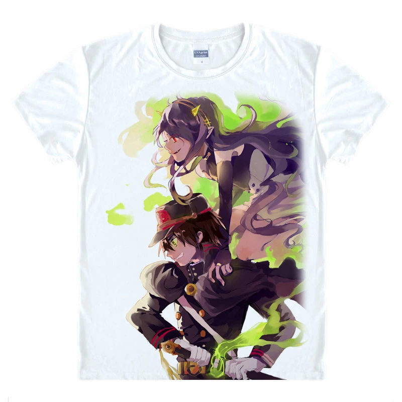 Футболка Coolprint с аниме серафом из конца футболки края Тепеса короткие Ichinose Guren