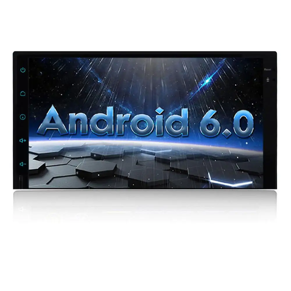 

Quad Core Android 6.0 4G WIFI 7" Double 2DIN Car Radio Stereo GPS Navigation