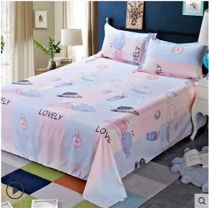 Aliexpress.com : Buy 1pc Deep Pocket Fitted Sheet Stripe Pattern Bed