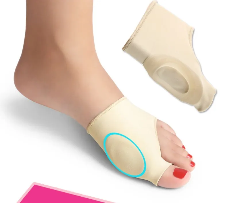 Bunion toe straightener Original Gel Pad Sleeves Booties for foot toes ...