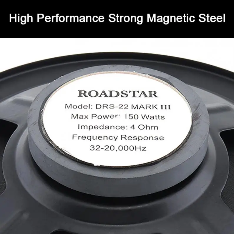 2pcs! 6.5 Inch 150W 12V Car Coaxial Speaker Vehicle Door Auto Music Stereo Full Range Frequency Hifi Speakers Non-destructive