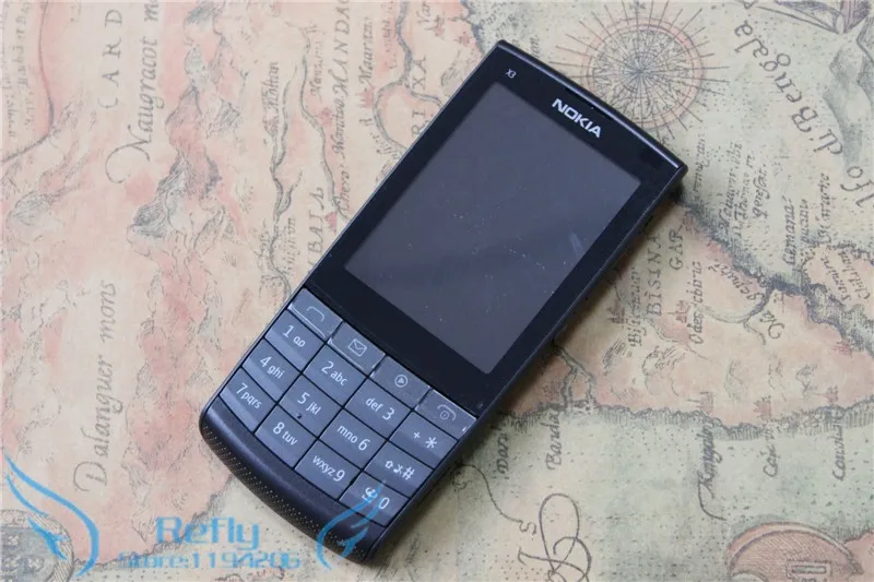 Лучшие продажи в Польше Nokia X3-02 3g мобильный телефон 5.0MP с русской клавиатурой польский язык один год гарантии