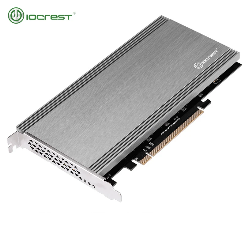 IOCREST PCIe 3,0 до 5 M.2(SATA) B-key Поддержка карт размером 2280, 2260, 2242 и 2230