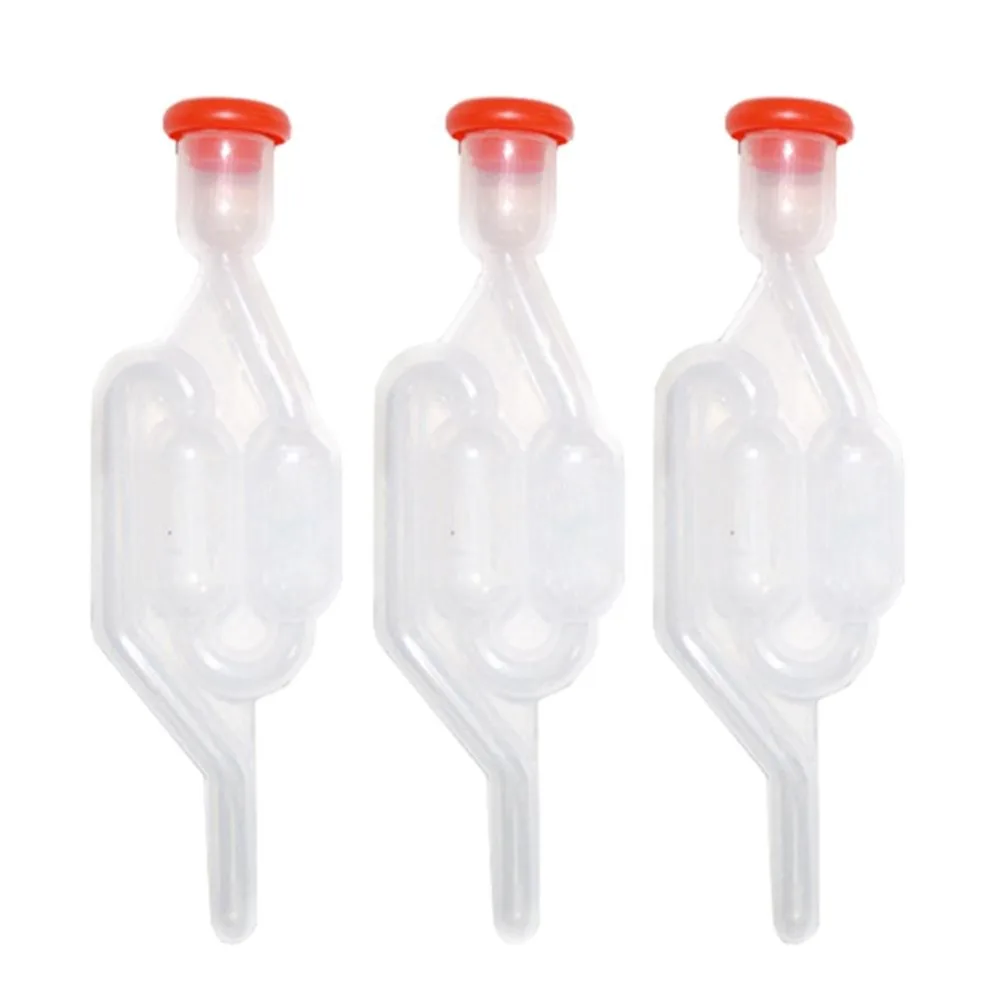 

Wine stoppers homebrew air lock grommet one way exhaust water seal valve cork