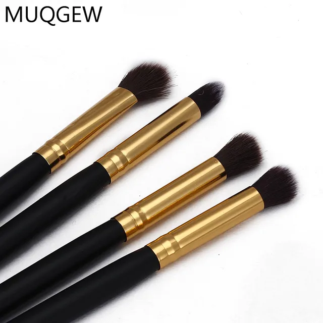 Special Offers Professional 4Pcs Pink handle Makeup Cosmetic Tool Brush Set  Makeup Cosmetic Tool  G410