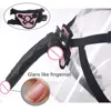 FAAK Long dildo strapon dildo sex toys for women strap on penis adjustable belt discreet package sex game erotic products 1