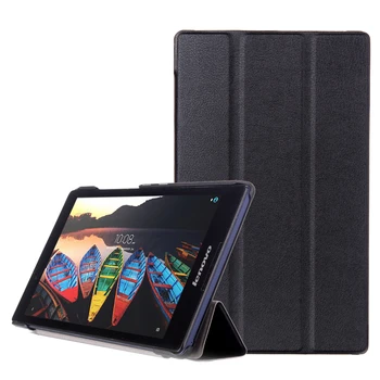 

Ultra Slim Funda Magnetic Capa For Lenovo Tab 3 8 TB3-850F TB3-850M/Tab 2 A8-50F A8-50LC 3-Folded Cover Standing Case