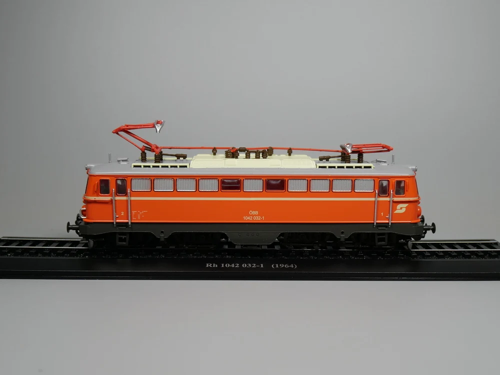 Модель в масштабе Ho Atlas 1:87 поезд Rh 1042 032 1 1964 отлитый под давлением модельный