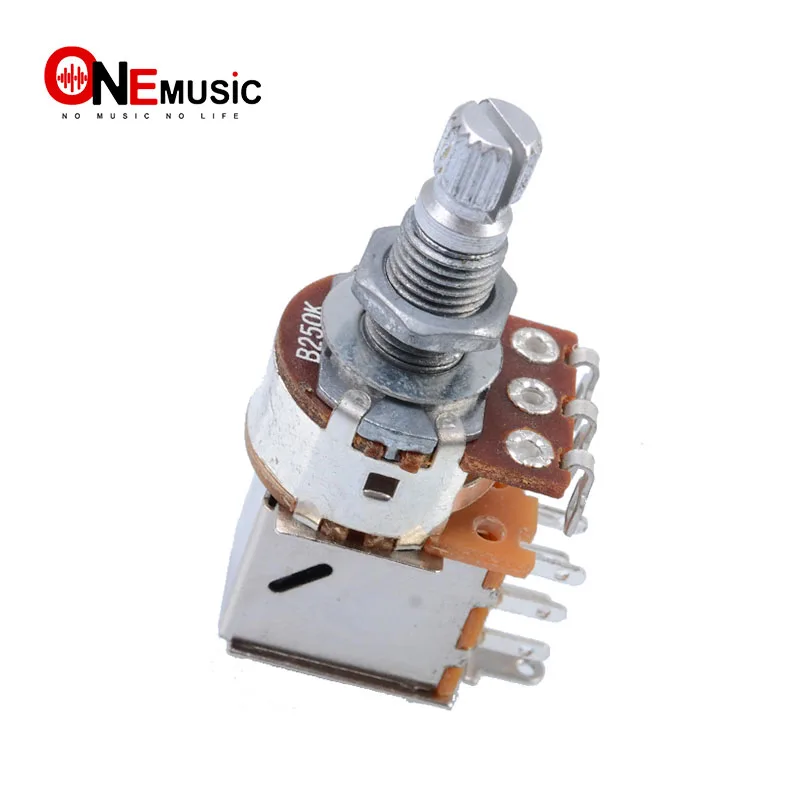 

A250K B250K Push Pull Guitar Control Pot Potentiometer Guitar Parts