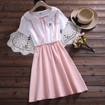 

Sexy Short Sleeve Women Dress Christmas Dress Summer clothing Vestidos Elegnates A-Line pink Dresses 4159 50
