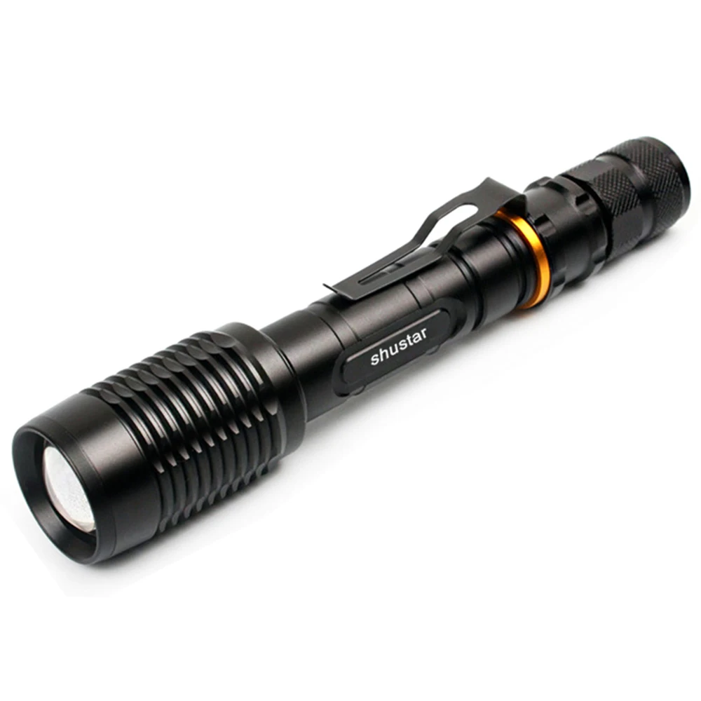 CREE USA XML-T6 TACTICAL TORCH FLASHLIGHT WATERPROOF 2x18650 SECURITY 4000lumen