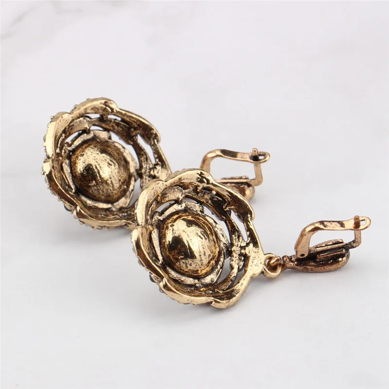 Винтажные свадебные серьги и кольцо для невесты|imitation pearl jewelry set|jewelry sets for womenpearl set