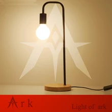 Ковчег светильник Скандинавское простое общежитие творческая личность настольная лампа для Кабинета современный деревянный стол лампы прикроватная лампа для студентов