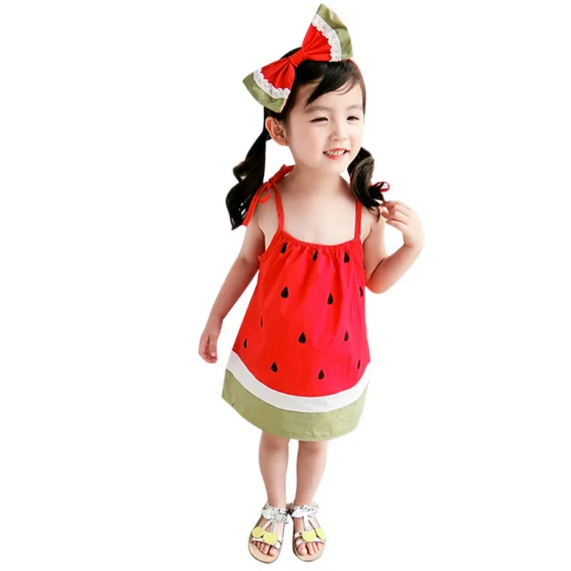 watermelon dress baby girl