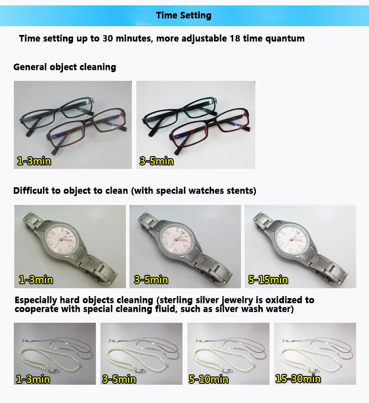 UV Sterilizer Pot Salon Nail Tattoo Clean Metal,Watches,Gem For Tools Equipment ,Ultrasonic autoclave Cleaner For Nail Cleaning-12