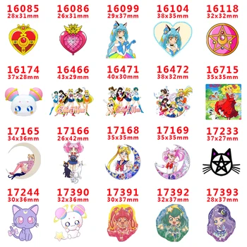 

DIY Craft Supplies cartoon character flat back planar resins 30 pieces. PR-16085-17393