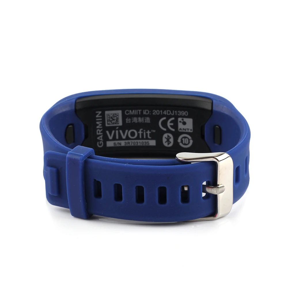 Ремешок для Garmin Vivofit 1 силиконовый сменный ремешок для часов с металлической застежкой Vivofit Смарт-часы аксессуары