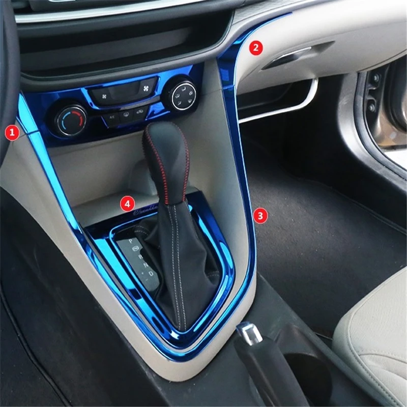 

Car Gear Cup Control System Interior Excent Modified Automobile Accessory Parts Modification 15 16 17 18 19 FOR Buick Excelle GT