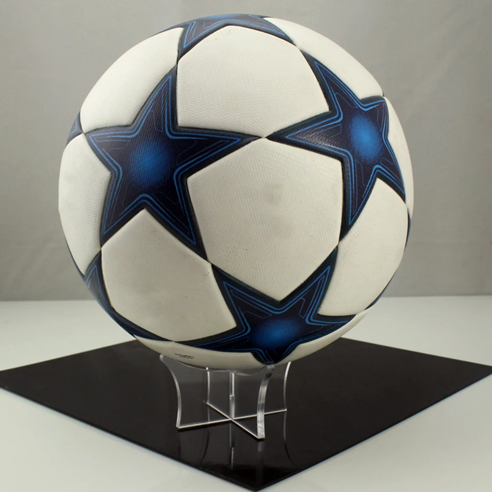 Акриловая подставка для мяча держатель для витрины поддержка база для футбольный Волейбол Баскетбол Футбол регби мяч