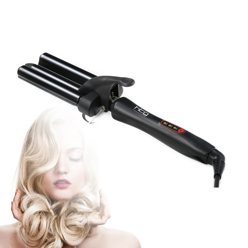 HTG Pro Size 3 Barrels Pipe Big Hair Wave HOT heat Hair curler curling hair curl iron Big Small Deep waver style tool HT054 HTG Pro Size 3 Barrels Pipe Big Hair Wave HOT heat Hair curler curling hair curl iron Big Small Deep waver style tool HT054