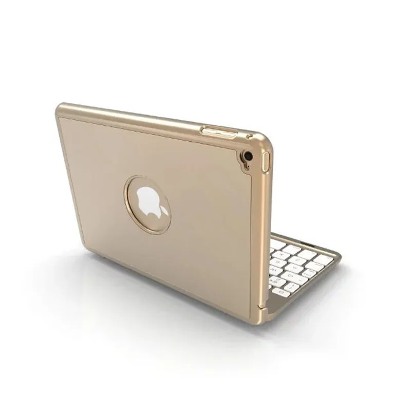 АБС-пластик сплав Метель ультратонких Keyboard Dock Подсветка чехол, держатель для Apple iPad mini4 7.9 дюймов корпус клавиатуры