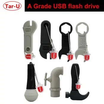 

Today On Sale : Carton Tool PVC USB Flash Drive 16gb 32gb real flash pendrive USB2.0 Memory stick