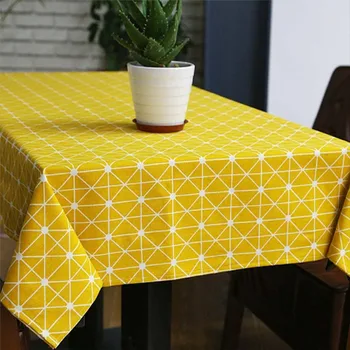 

135*190cm Tablecloth Rustic style print multi-function rectangular cover table cloth home kitchen