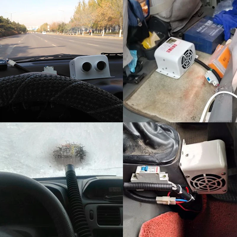 Автомобильный обогреватель 800 Вт 12 В 24 автомобильный стеклянный оконный для зимы