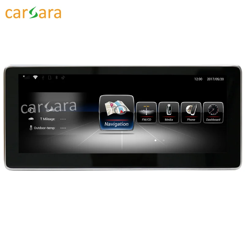 Discount 10.25" Android monitor for Benz GLA CLA A Class W176 CLA 45 200 250  2013 to 2015 touch screen GPS Navigation multimedia player 2