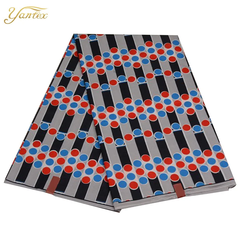 

YANTEXTILE Hot African Wax Print Fabric 6 Yards Veritable Wax Daviva Fabric For Party Dress Wax Tissu Ankara Fabric Nigeria Wax