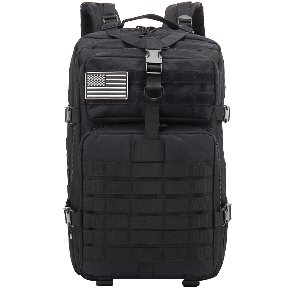 

Unisex Climbing Military Multifunction Camping Sports Backpack Waterproof Multi Pocket Adjustable Strap Zipper Large Capacity