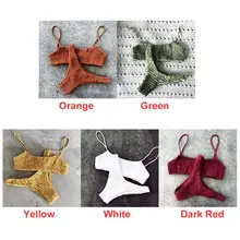 New High-quality Padded Bra Bikini Set Swimsuit Women Bandage Push-up Triangle Swimwear Bathing For Swimming Vacation Beach women push up padded bra bandage bikini low waist swimsuit triangle beach patchwork wear bathing