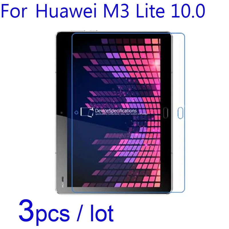 

3pcs/lot Tablet Screen Protectors Clear Matte Nano Anti-Explosion Protective Films for Huawei MediaPad M3 Lite 8.0 8/10.0 10 LCD