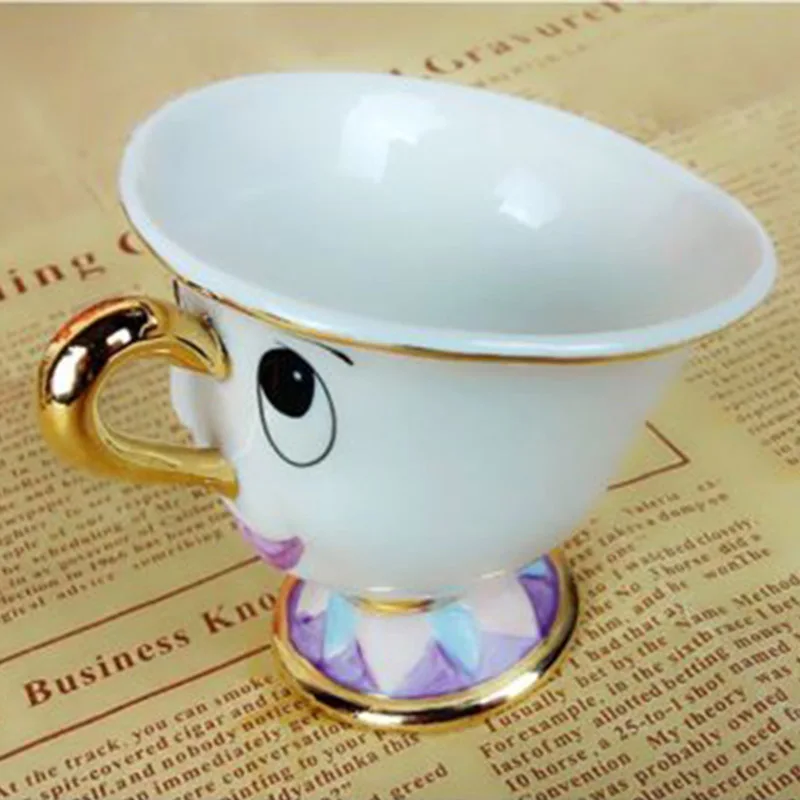 Xmas Gift Beauty and the Beast Mrs Potts' son Chip Cup Tea Coffee