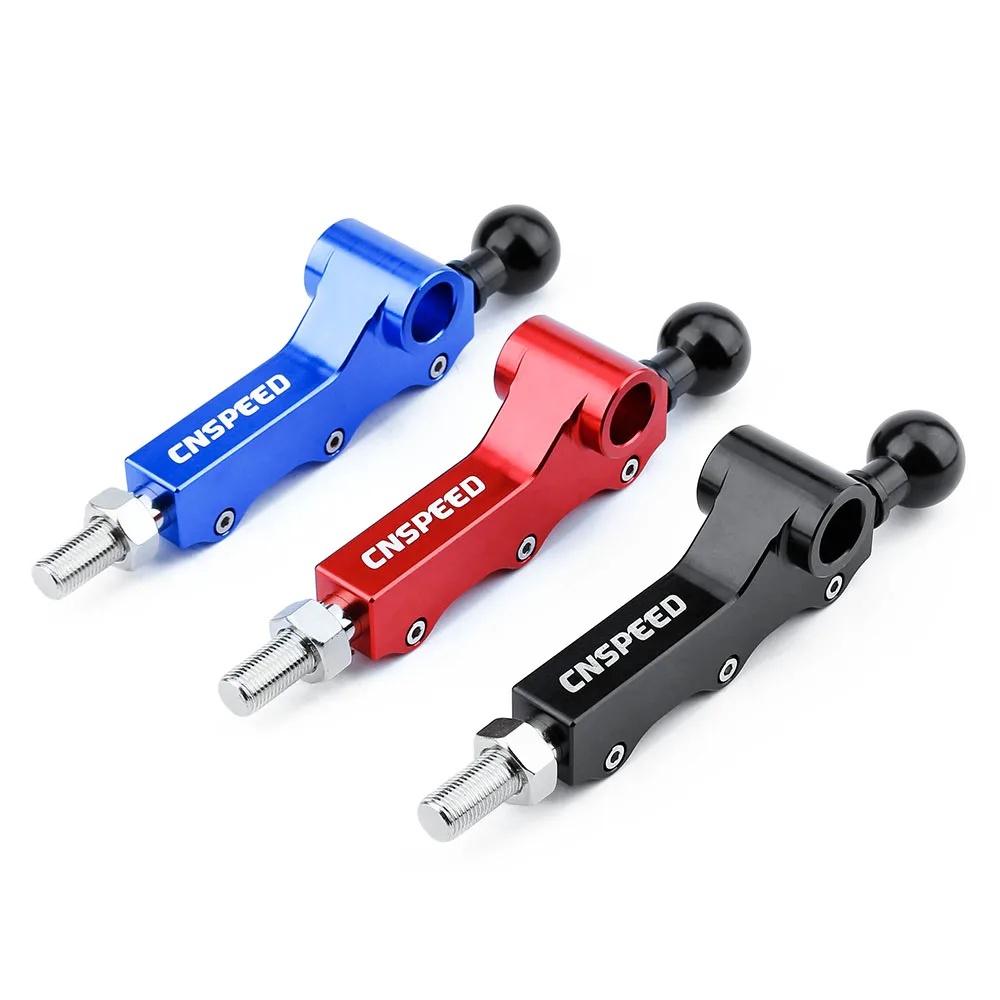 CNSPEED регулируемый короткий переключатель передач для Subaru WRX STI 2008 2013 Красный Синий