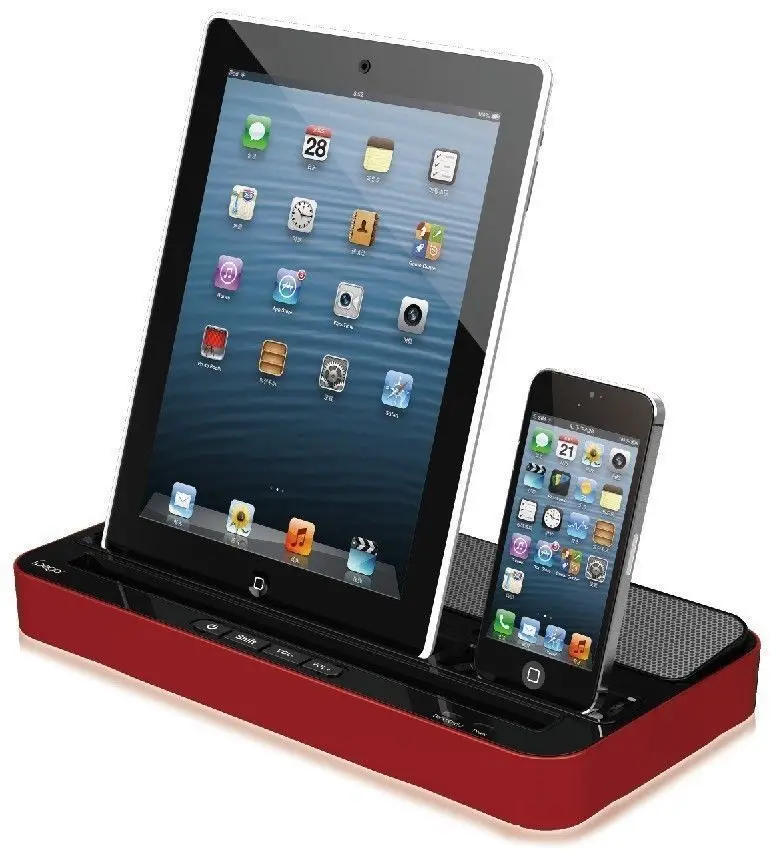 dual docking station charger speaker for iphone 6 5 5s 5c 4s 4