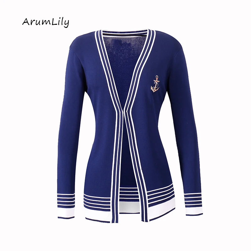 Guide navy blue cardigan sweater for girls 2017