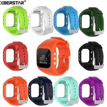 

Silicone Rubber Bracelet Wrist Band Watch Strap for Polar A300 Sports Watchbands Fitness and Activity Tracker Samrt Watch New